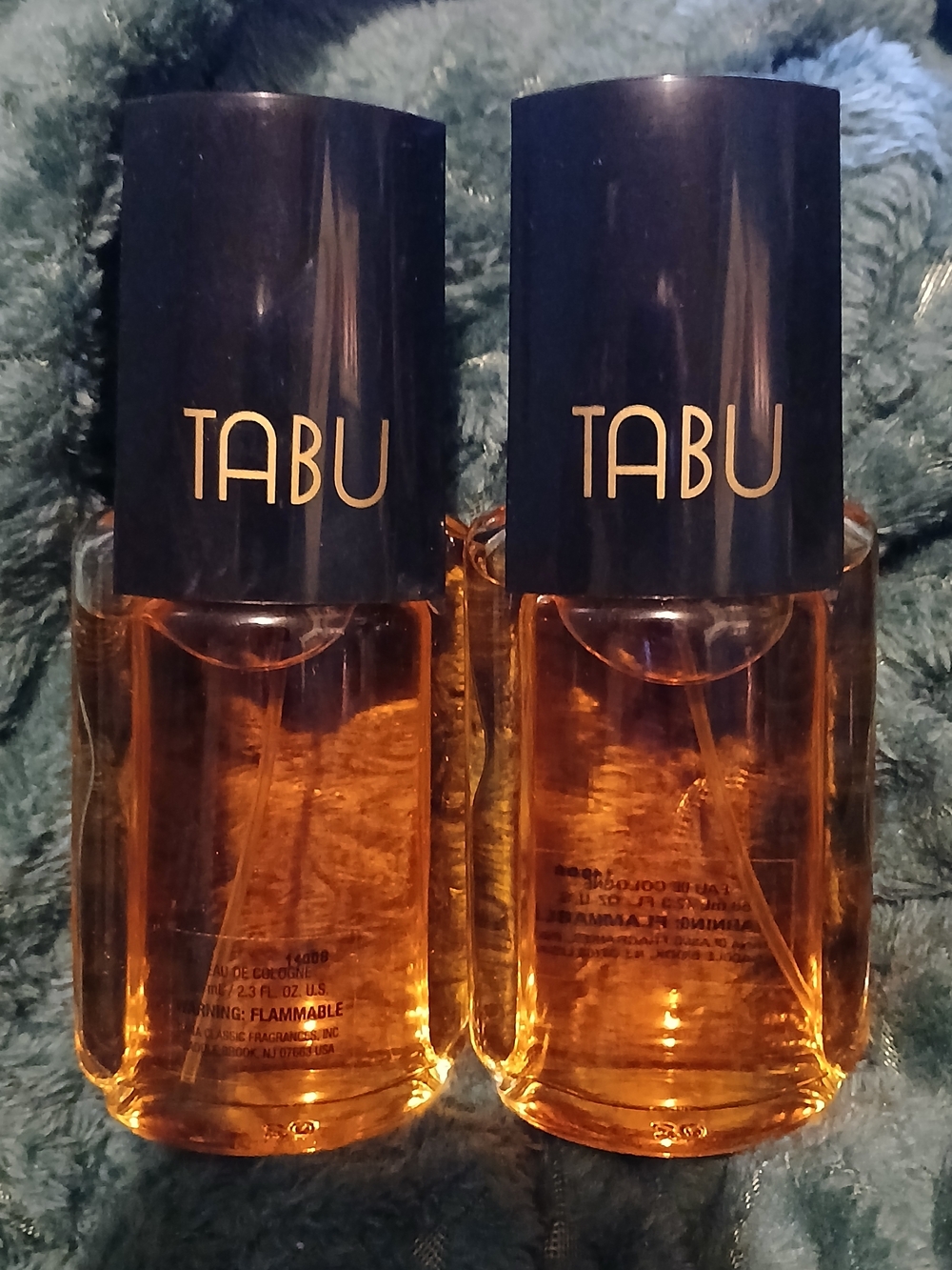 Tabu Women’s Fragrance Spray - Amber/Gold Bottle